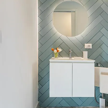 Апартаменты Guesthost - Alle Terrazze Blu - Mondello Sea View Палермо